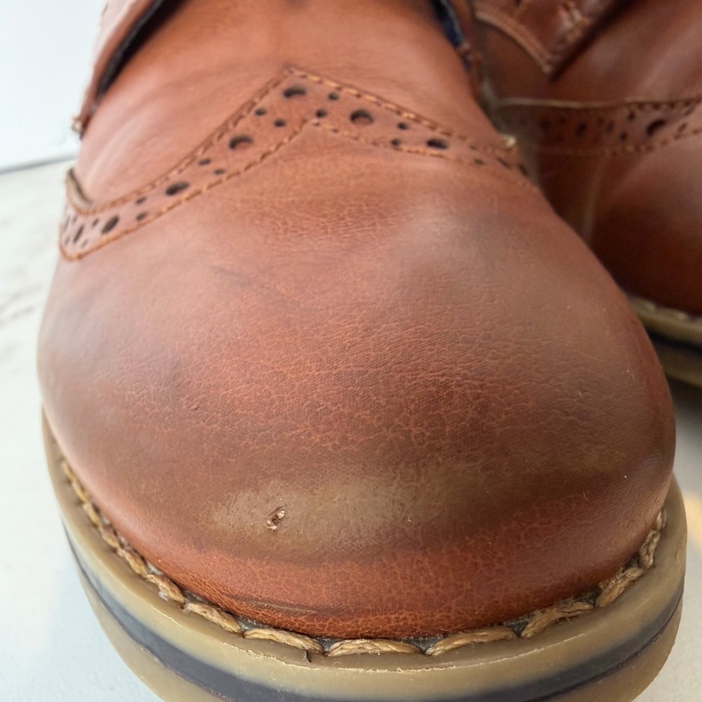 Aldo Kids Brown Leather Dress Shoes - Picture 12 of 13